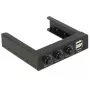 Controlador de ventoinhas DeLOCK 62714 3 canais preto