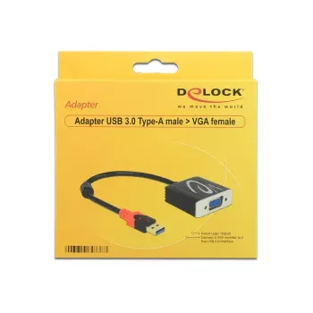 Adaptador de cabo de vídeo DeLOCK 62738