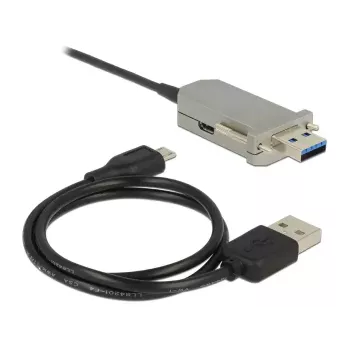 Cabo USB DeLOCK 20 m USB3.0-A + USB Micro-B