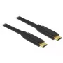 Cabo USB DeLOCK 83867 USB 2.0 3 m USB C preto