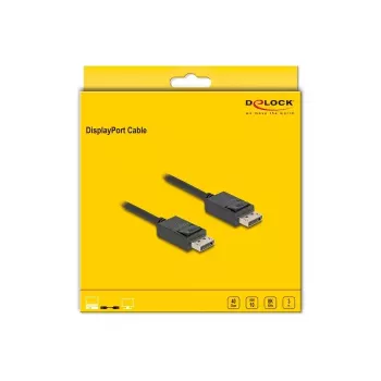 Cabo DisplayPort DeLOCK 16K 30 Hz 8K 60 Hz 40 Gbit/s 3 m