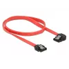 Cabo SATA DeLOCK 83964 0,5 m preto vermelho