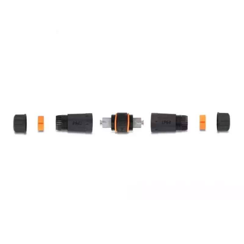 Conector de cabos DeLOCK LSA para LSA Cat.6A IP68 à prova de água preto