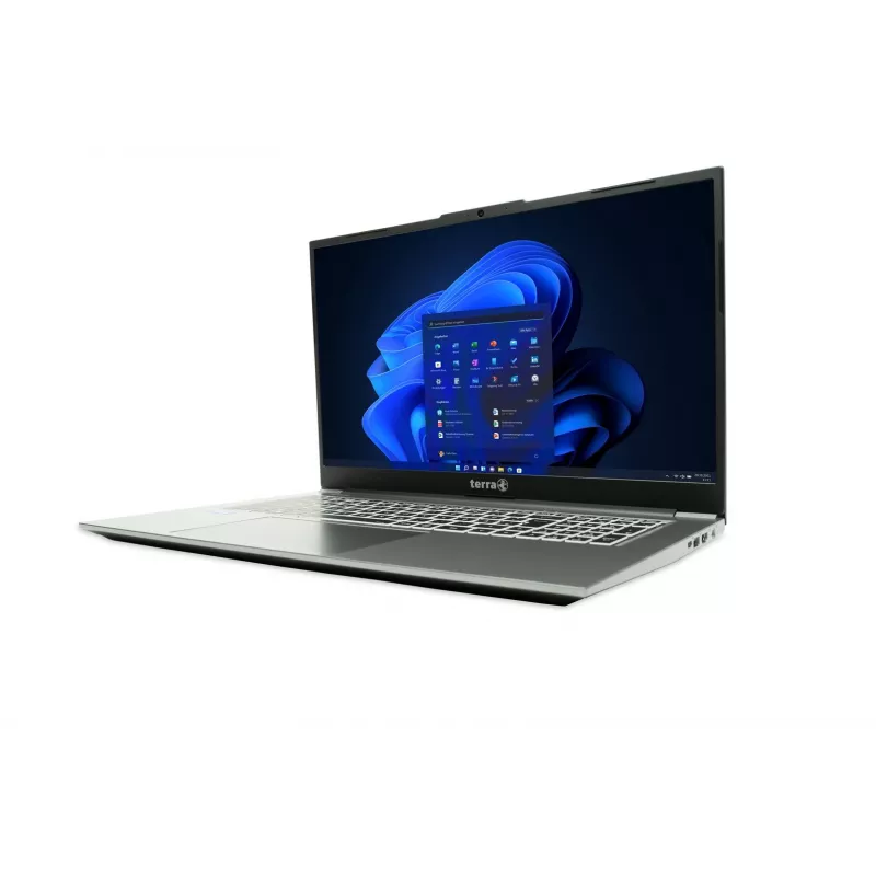 TERRA MOBILE 1717R Intel® Core™ i5 i5-1334U Portátil 43,9 cm (17,3 polegadas) Full HD 16 GB DDR4-SDRAM 1 TB SSD Wi-Fi 6 (802.11ax) Windows 11 Pro alemão cinzento