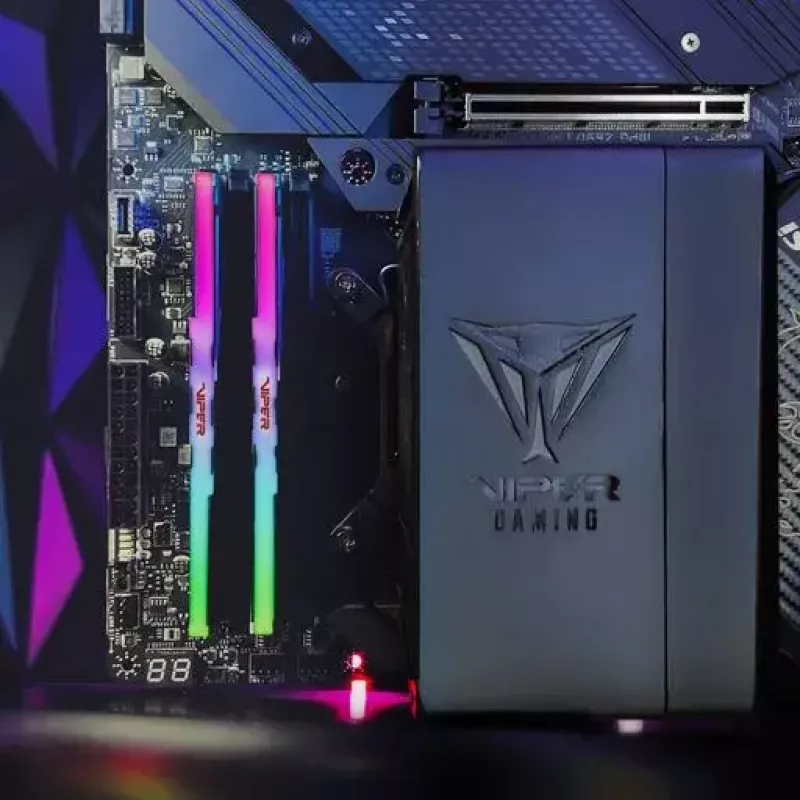 64 GB Patriot DIMM 5200 (2x 32 GB) Dual-Kit (preto, PVVR564G520C40K, Viper Venom RGB, INTEL XMP)