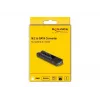Conversor DeLOCK M.2 2280 Key B+M macho para 5 x SATA com dissipador de calor