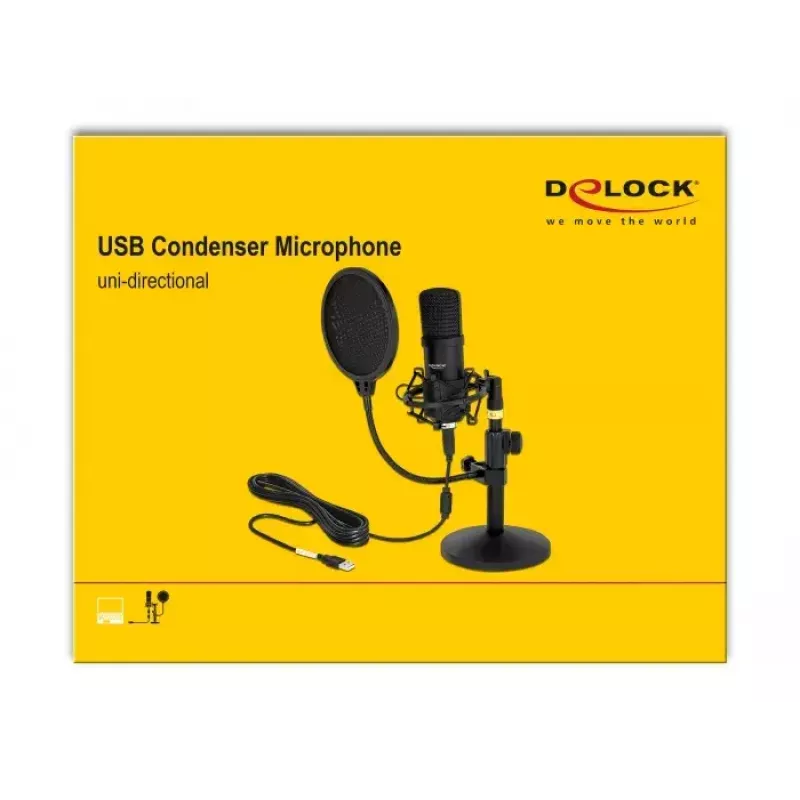 Microfone DeLOCK 66300