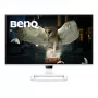 Monitor de computador BenQ EW270Q 27 polegadas (68,6 cm) 2560 x 1440 2K Ultra HD LCD branco com altifalantes integrados