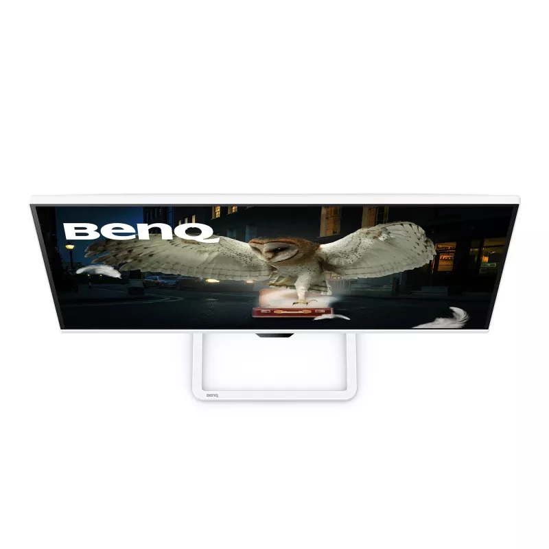 Monitor de computador BenQ EW270Q 27 polegadas (68,6 cm) 2560 x 1440 2K Ultra HD LCD branco com altifalantes integrados