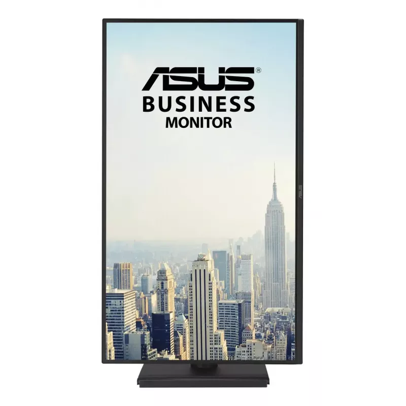 Monitor ASUS BE27AQ 27 polegadas IPS LCD, 2560 x 1440 WQHD, 5 ms, hub USB 3.2, altura ajustável, VESA, altifalantes integrados, preto