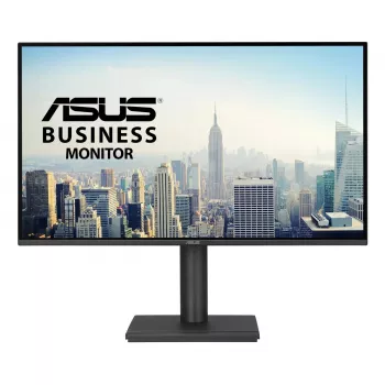 Monitor ASUS BE27AQ 27 polegadas IPS LCD, 2560 x 1440 WQHD, 5 ms, hub USB 3.2, altura ajustável, VESA, altifalantes integrados, preto