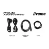 Monitor IIYAMA ProLite XB2495WSU-B1 61,2 cm (24,1 polegadas) 1920×1200 IPS Full HD, 4 ms, hub USB 3.2, altura ajustável, altifalantes