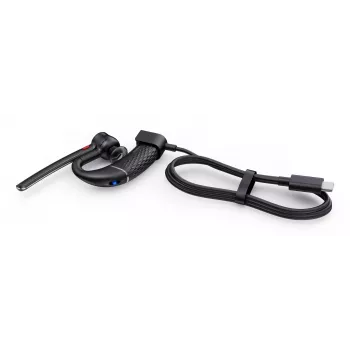 Headset Yealink BH71 Lite, com fios e sem fios, escritório/call center, 100 - 20000 Hz, 18 g, headset, preto
