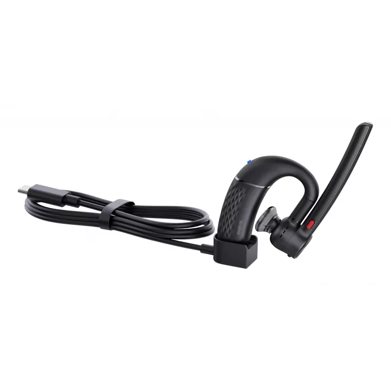 Headset Yealink BH71 Lite, com fios e sem fios, escritório/call center, 100 - 20000 Hz, 18 g, headset, preto