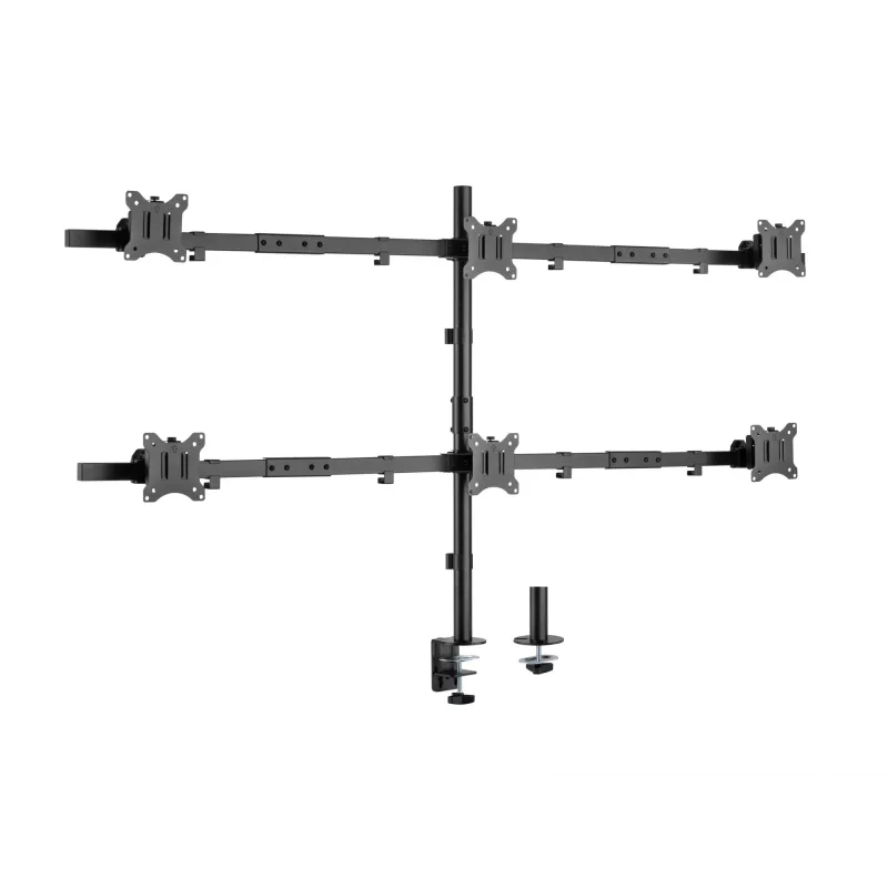 Suporte de mesa para monitor Equip 17 polegadas-32 polegadas ajustável 6