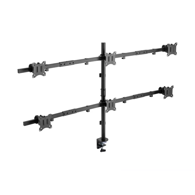 Suporte de mesa para monitor Equip 17 polegadas-32 polegadas ajustável 6