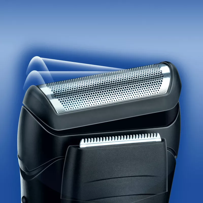 Braun Series 1 -170 Máquina de barbear de lâmina Trimmer Preto