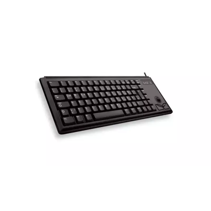 Teclado com fio de tamanho completo Cherry G84-4420, USB, QWERTY US-Inglês, 83 teclas, Preto, cabo de 1,75 m