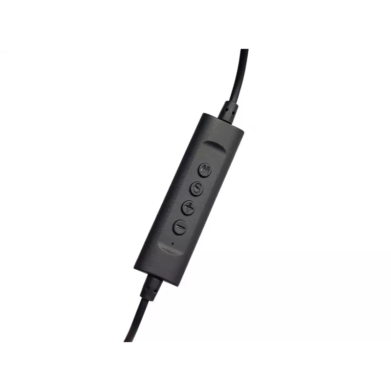 Headset CONCEPTRONIC POLONA05BC — Estéreo USB-C, Microfone com cancelamento de ruído, Supra-aural, Cabo de 2 m, 20–22000 Hz, Preto