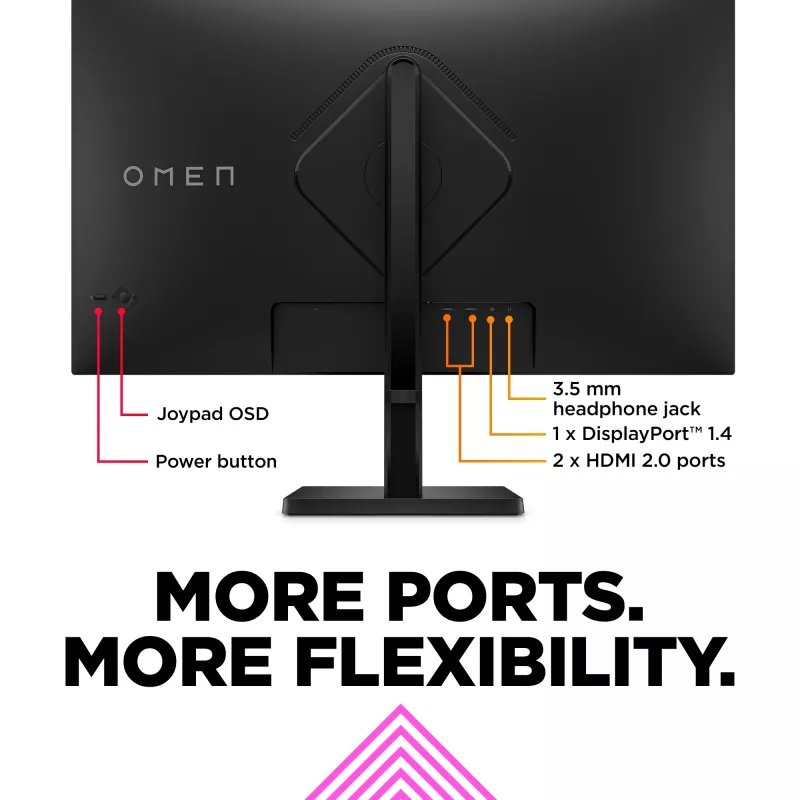 Monitor gaming OMEN by HP 31,5 polegadas QHD 165Hz - OMEN 32q