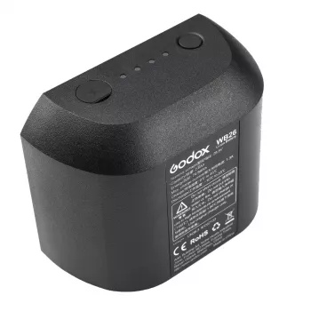 Bateria acessório de flash de câmara Godox WB26 Lithium-Ion 2600 mAh 28,8 V