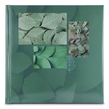 Álbum de fotografias Hama Singo II verde 100 folhas encadernação