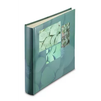Álbum de fotografias Hama Singo II verde 100 folhas encadernação