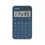 Calculadora de bolso Casio SL-310YC formato de bolso básica 10 dígitos pilha/solar azul-marinho