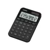 Calculadora de secretária CASIO MS-20YC — modelo básico, pilha/solar, cálculo de imposto e margem, preta