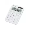 Calculadora de secretária básica CASIO MS-20YC — 12 dígitos, pilha/solar, funções de imposto e margem, branca