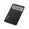 Calculadora de secretária CASIO JW-200DQ – básica, 12 dígitos, funções de imposto e margem, pilha/solar, preta