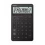 Calculadora de secretária CASIO JW-200DQ – básica, 12 dígitos, funções de imposto e margem, pilha/solar, preta
