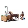 Animal Schleich HORSE CLUB Estação de lavagem com Emily & Luna