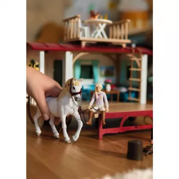 Caravana Schleich HORSE CLUB 42593 para reuniões secretas do clube