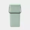 Balde do lixo Brabantia Sort & Go 16 L verde 220x279x401 mm