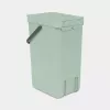 Balde do lixo Brabantia Sort & Go 16 L verde 220x279x401 mm