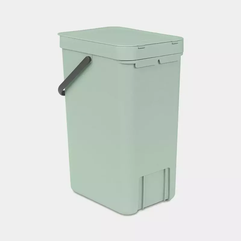 Balde do lixo Brabantia Sort & Go 16 L verde 220x279x401 mm