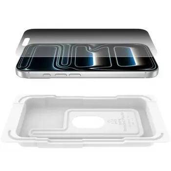 Proteção de ecrã Belkin ScreenForce InvisiGlass Privacy iPhone 17 Pro antibacteriana resistente a quedas