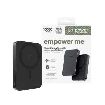 Powerbank portátil PanzerGlass empower™ 10000mAh Space Black, 0,245 kg