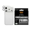 Proteção de câmara PanzerGlass Fender para iPhone 17 Pro – prateado, silicone, resistente a riscos e choques