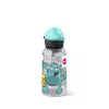 EMSA 518138 Kids Set Monster, garrafa de 0,4 l com lancheira, turquesa