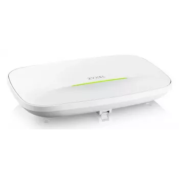 Ponto de acesso wireless Zyxel NWA240BE — Dual-/Tri‑Band 2,4/5/6 GHz, PoE, 1× RJ‑45, branco