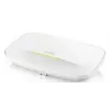 Ponto de acesso wireless Zyxel NWA240BE — Dual-/Tri‑Band 2,4/5/6 GHz, PoE, 1× RJ‑45, branco