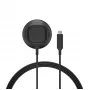 Belkin UltraCharge WIA013HQBK Base de carregamento Qi2 25W com suporte, preto, sem fonte de alimentação
