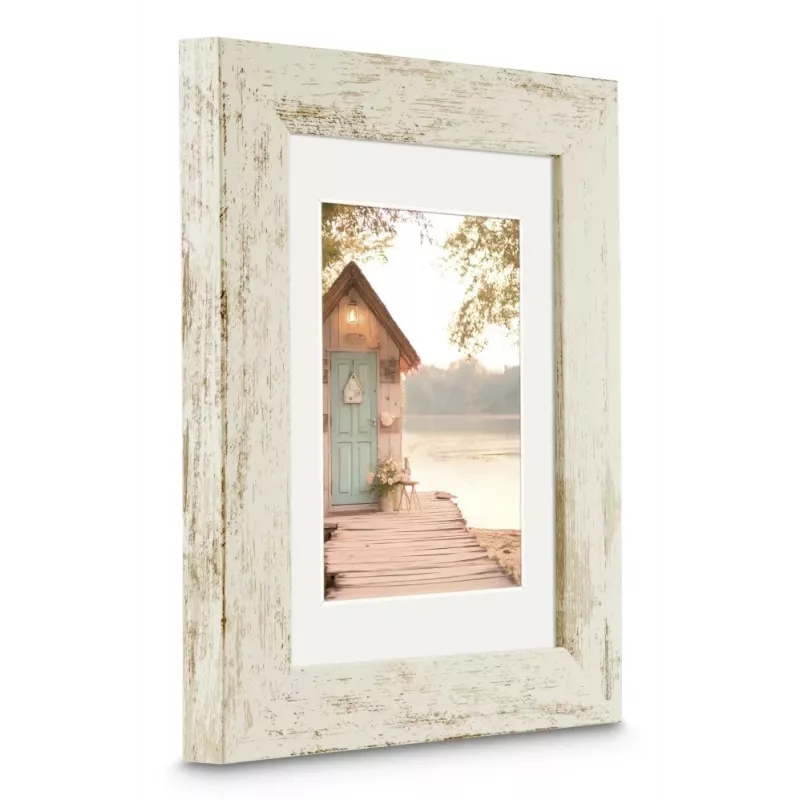Hama Cottage Moldura individual, Old White, 13 x 18 cm (00193344)