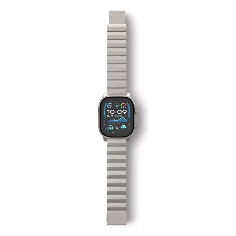 Pulseira para relógio Decoded Traction Armband Titan — compatível com smartwatches, pulso 130–225 mm, 1 unid.