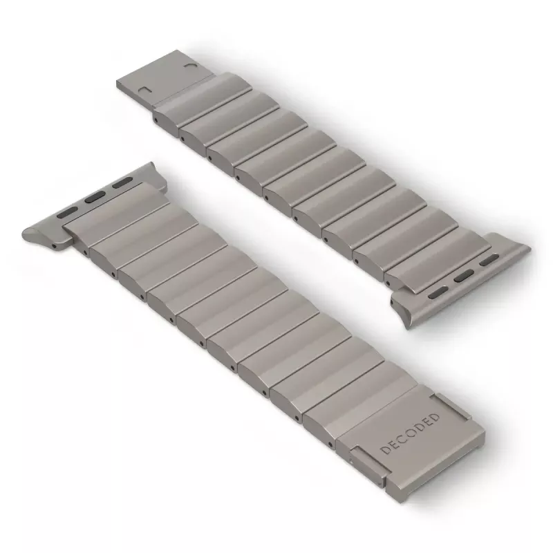 Pulseira para relógio Decoded Traction Armband Titan — compatível com smartwatches, pulso 130–225 mm, 1 unid.