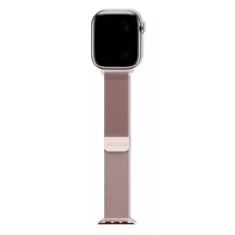 Pulseira Decoded para smartwatch, aço inoxidável rosé, embalagem individual
