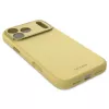 Capa traseira em silicone Decoded para Apple iPhone 17 Pro Max, compatível com ecrãs de 6,9 polegadas (17,5 cm), amarela