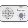 Rádio digital portátil TECHNISAT 0000/3906 — DAB/DAB+/FM, 1 W RMS, LCD, 3,5 mm, branco/preto, 0,338 kg